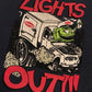 Phish Lights Out '96 Shirt Design 11x15 Proof on thin stock