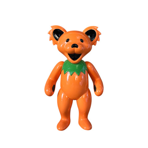 MEGA Grateful Dead Bear (Orange) - Resin Statue