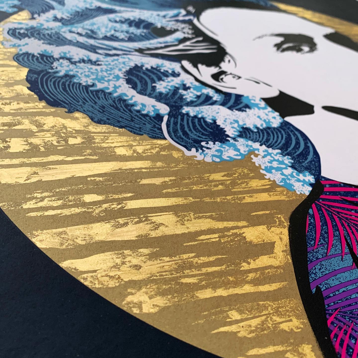 Karl Read "Luna" 24k Gold Leaf Variant