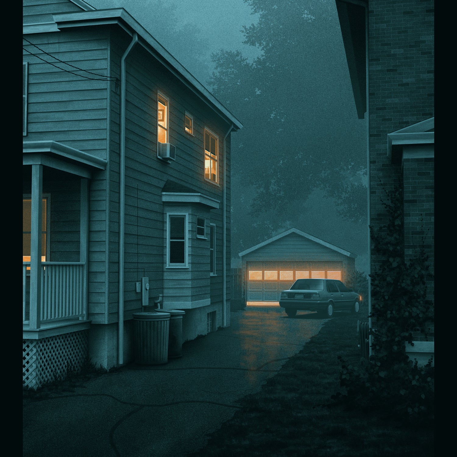 Nicholas Moegly "A Passing View" Foil Variant