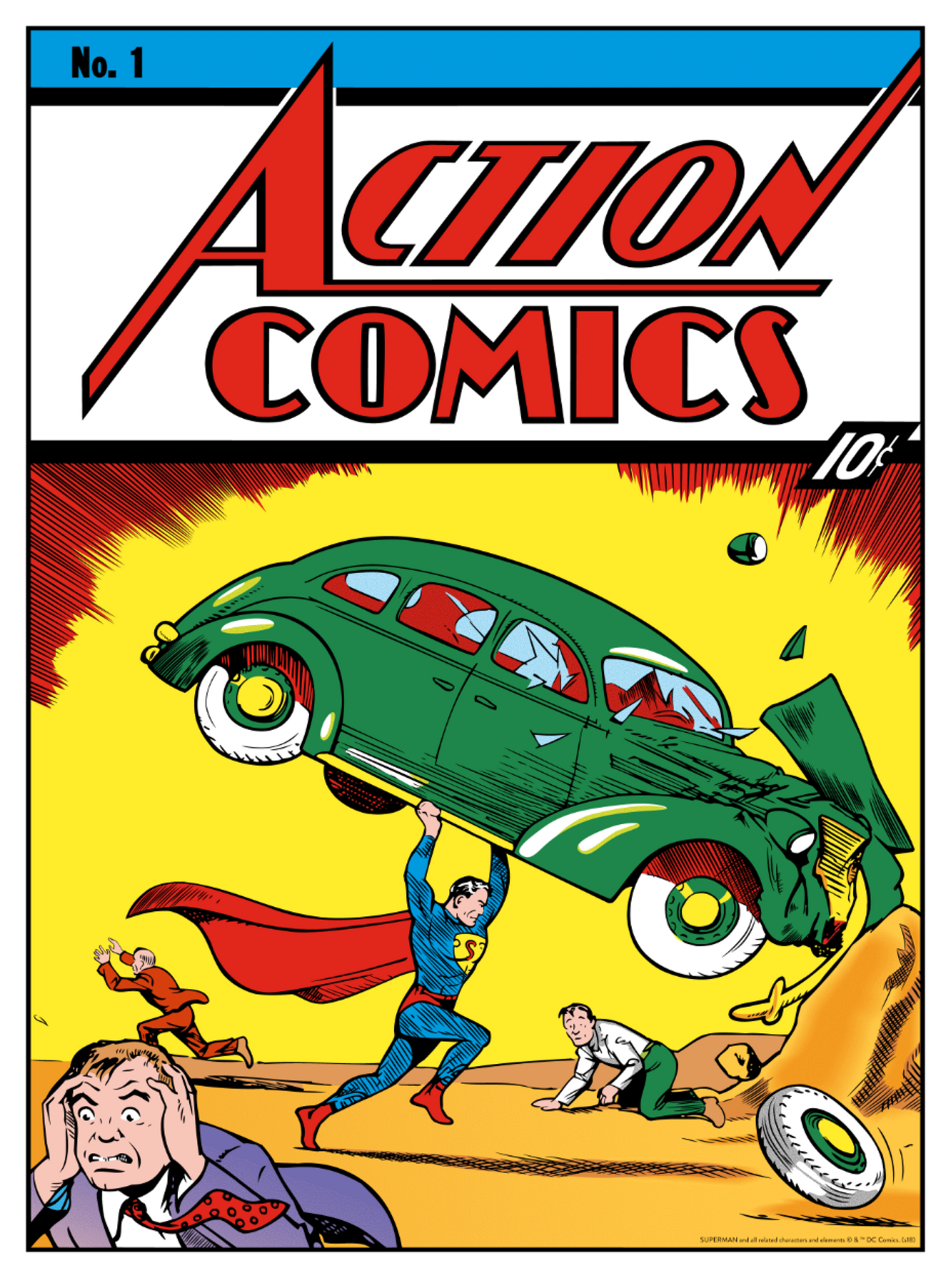 Superman: Action Comics No. 1 - 80th Anniversary Cover