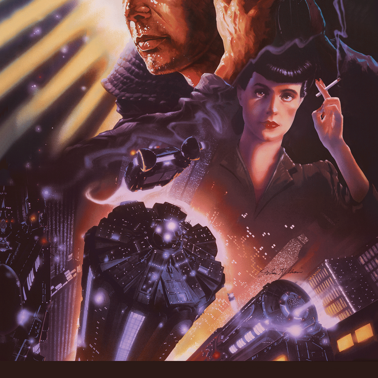 John Alvin "Blade Runner" 3D Lenticular