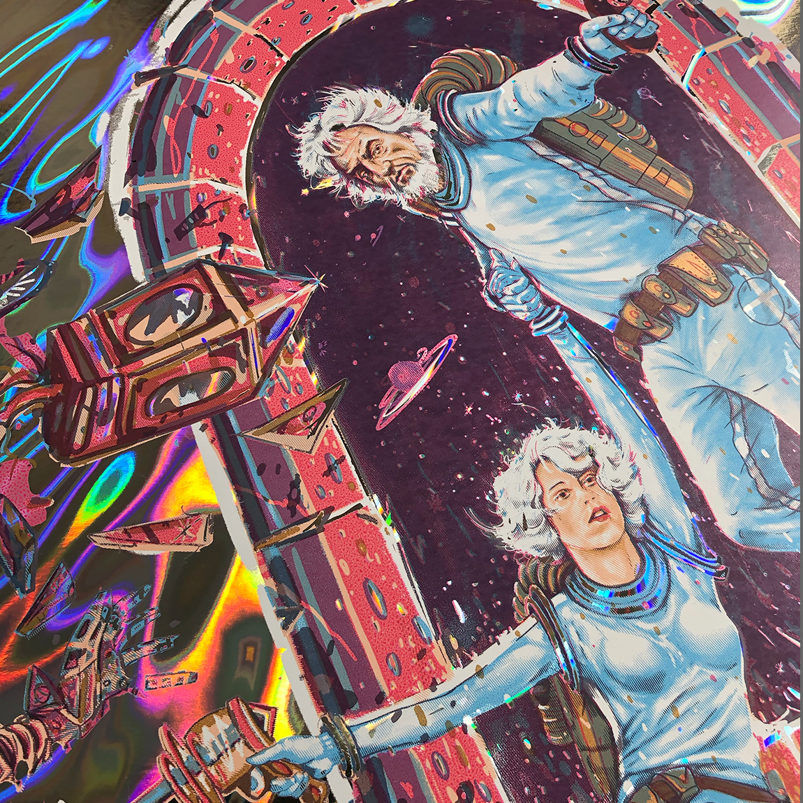 Zeb Love "At The Door" Lava Foil Variant