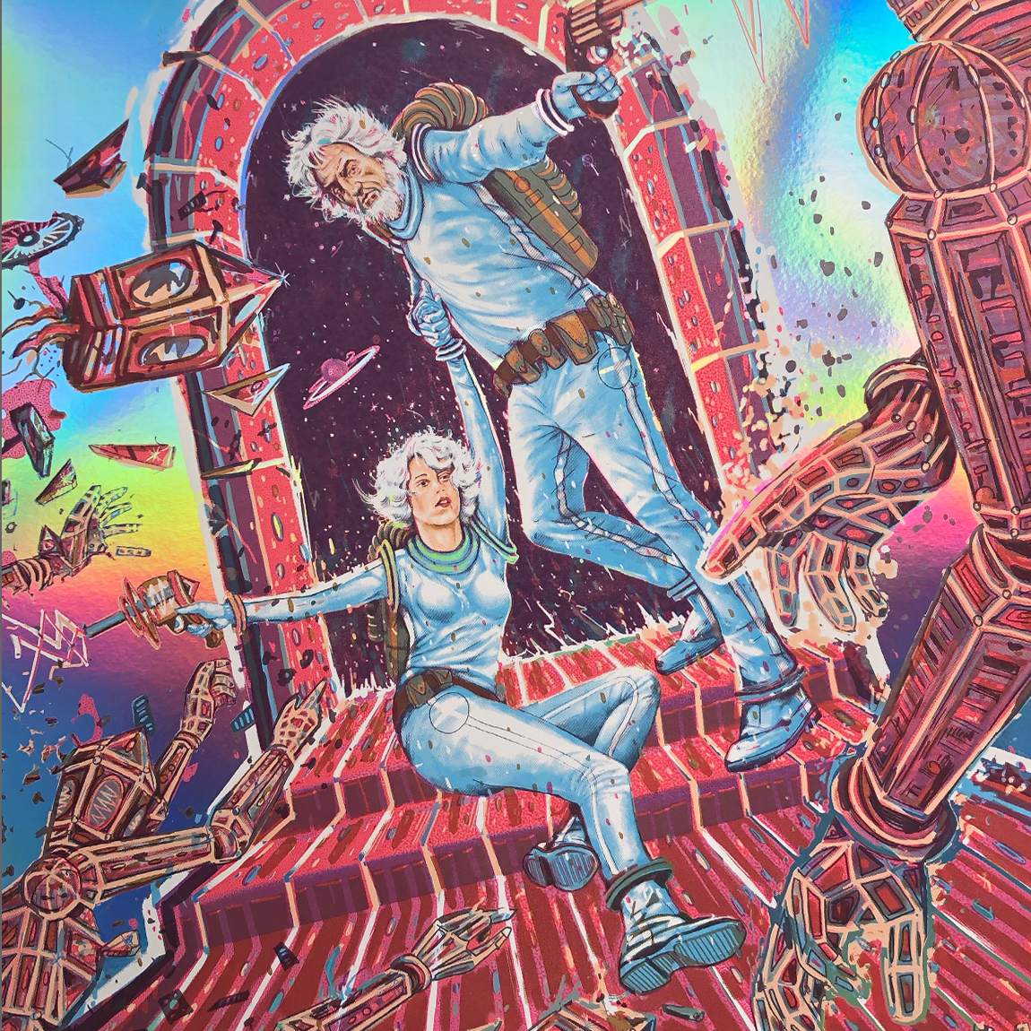 Zeb Love "At The Door" Rainbow Foil Variant
