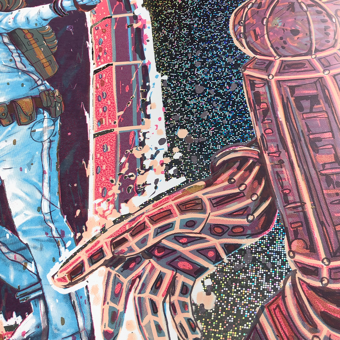 Zeb Love "At The Door" Sparkle Foil Variant