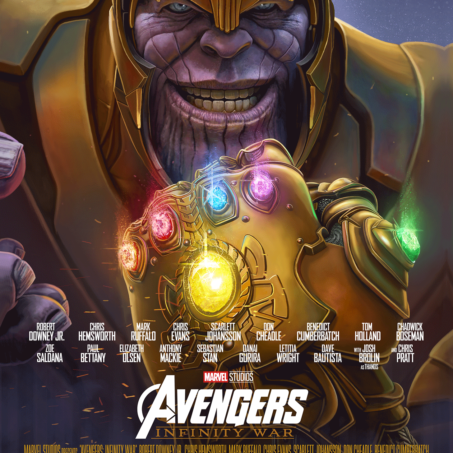 Pablo Olivera "The Avengers" 3D Lenticular PLEX*