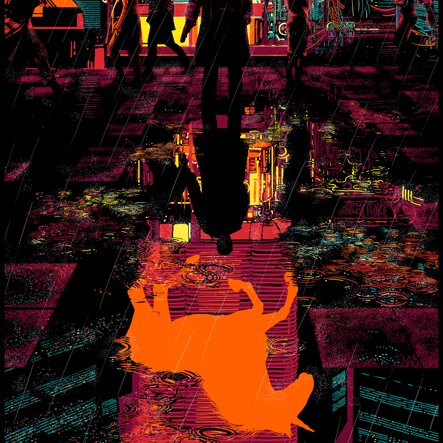 Raid71 "Blade Runner" Acrylic Panel Print