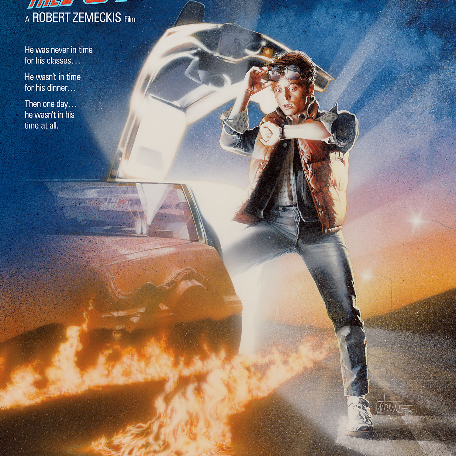 Drew Struzan "Back to the Future" Timed Edition