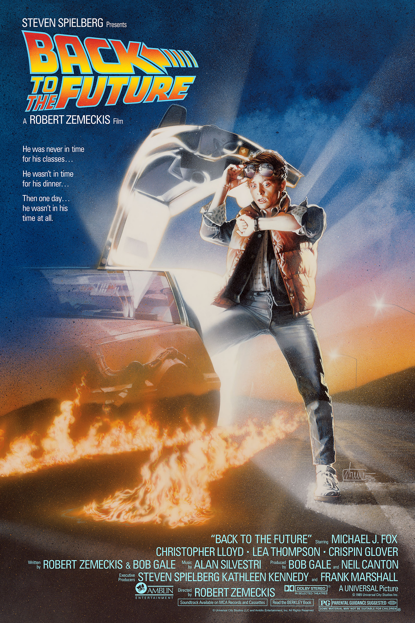Drew Struzan "Back to the Future" Timed Edition