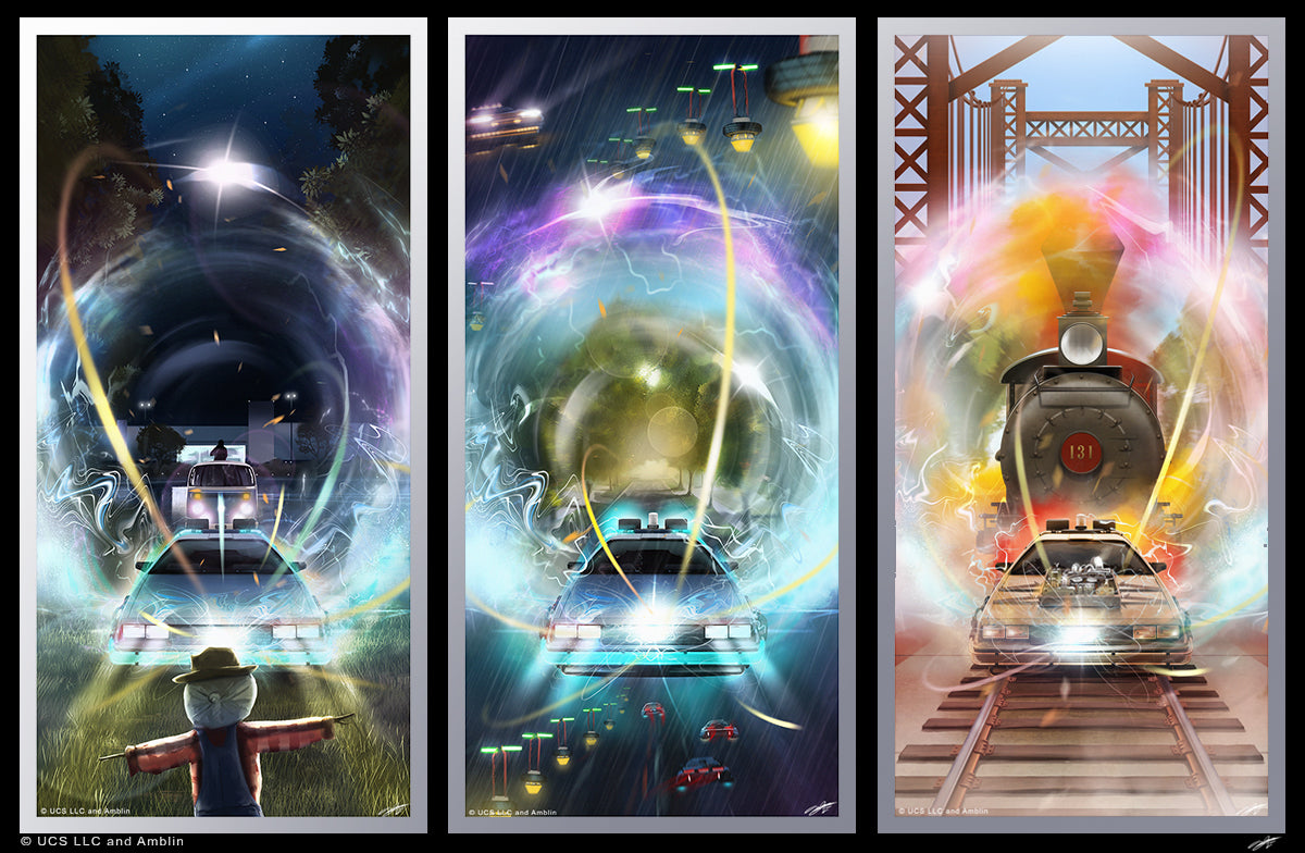 Andy Fairhurst "Back to the Future: Trilogy" Foil Variant SET