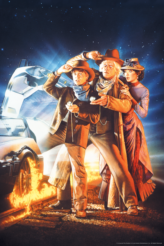 Drew Struzan "Back to the Future Part III" Art Print