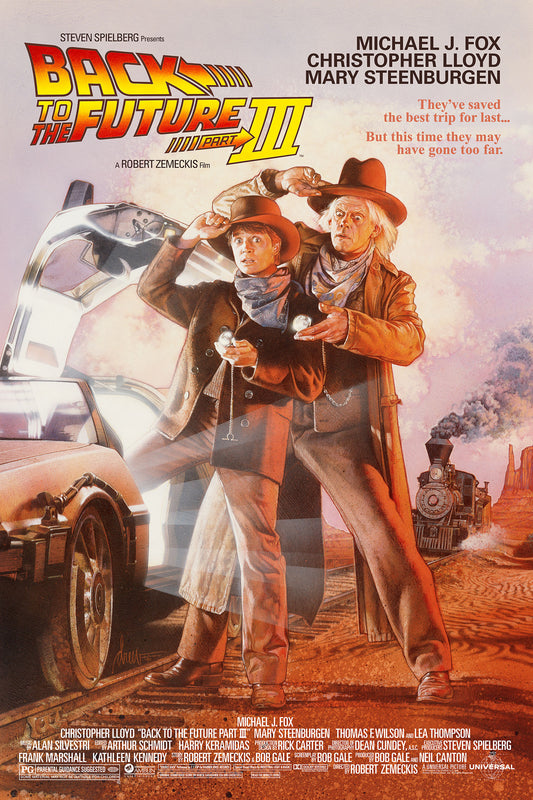 Drew Struzan "Back to the Future Part III" Variant