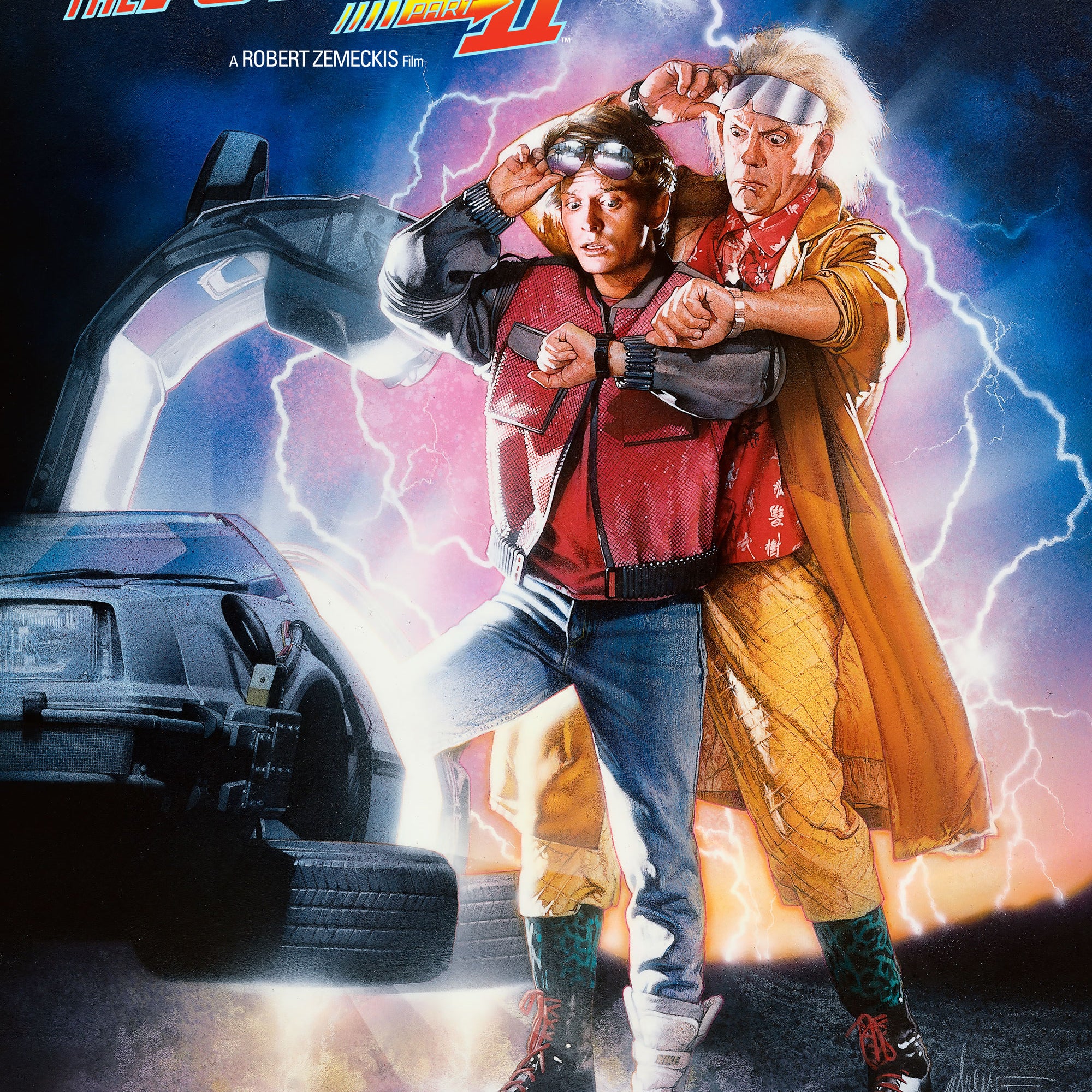 Drew Struzan "Back to the Future Part II" Timed Edition