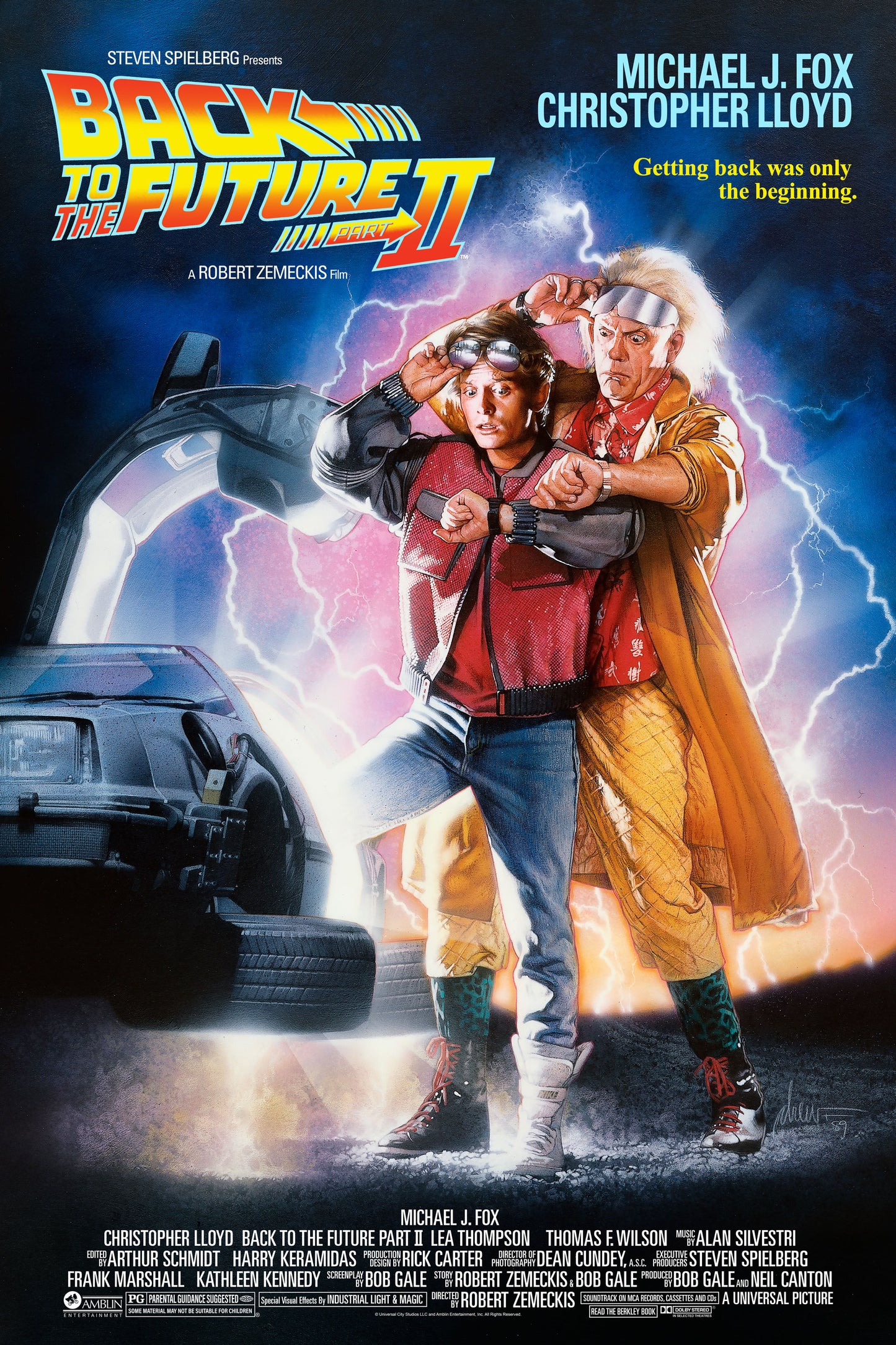 Drew Struzan "Back to the Future Part II" Timed Edition