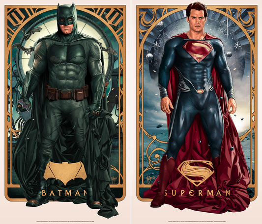 Juan Burgos "Batman & Superman" SET