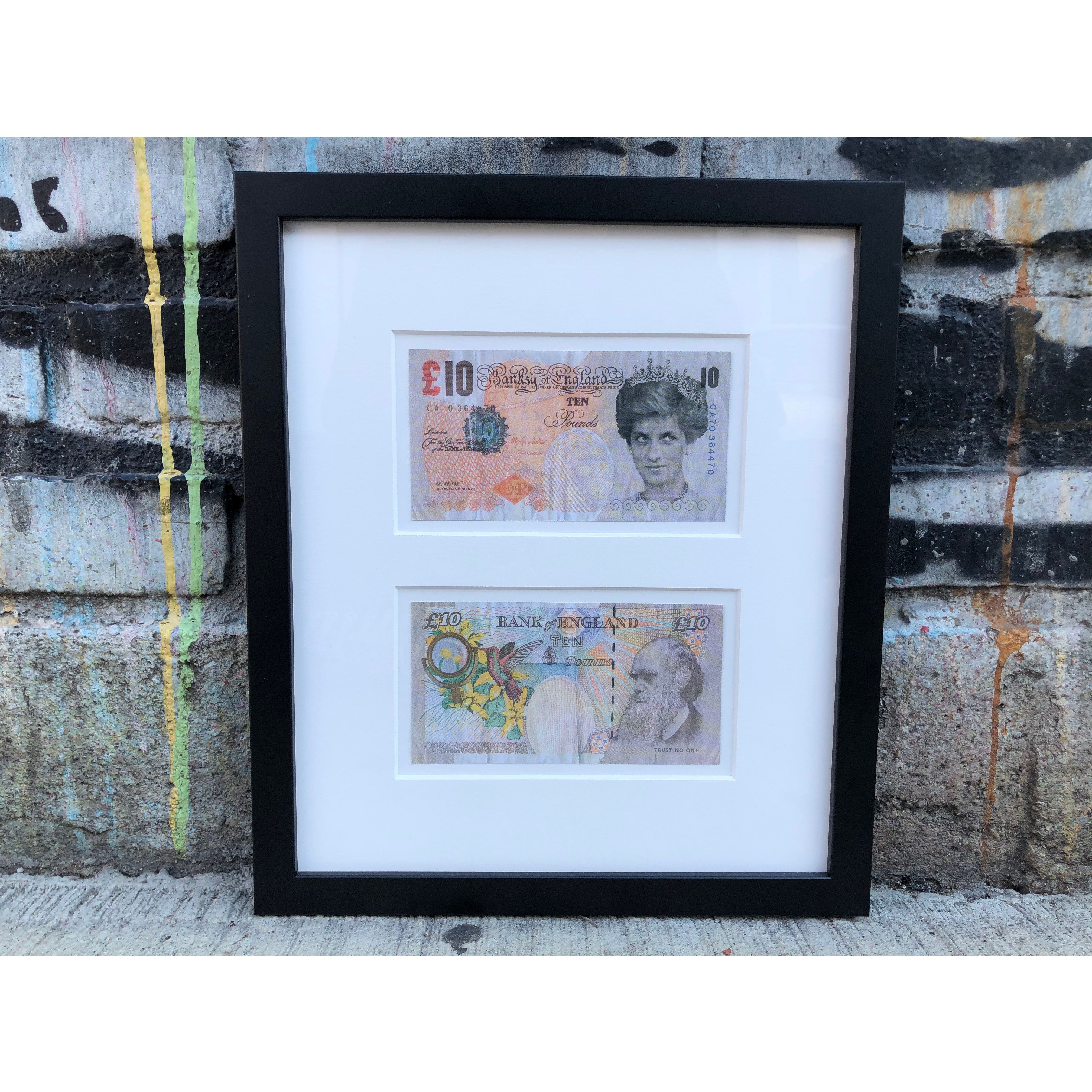 Banksy Di-Faced Tenner (Double Frame)