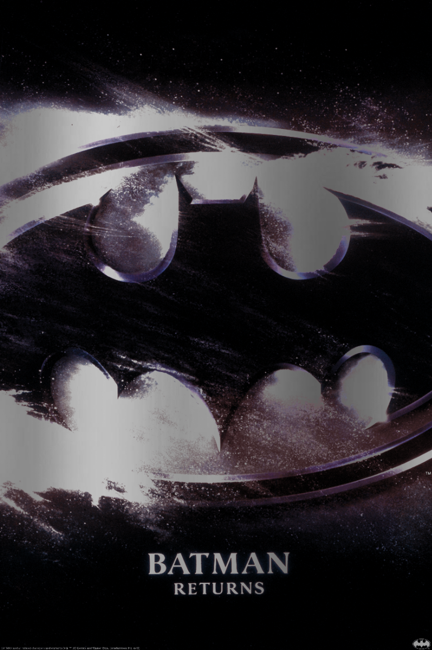 John Alvin "Batman Returns" Teaser Poster - Foil Variant