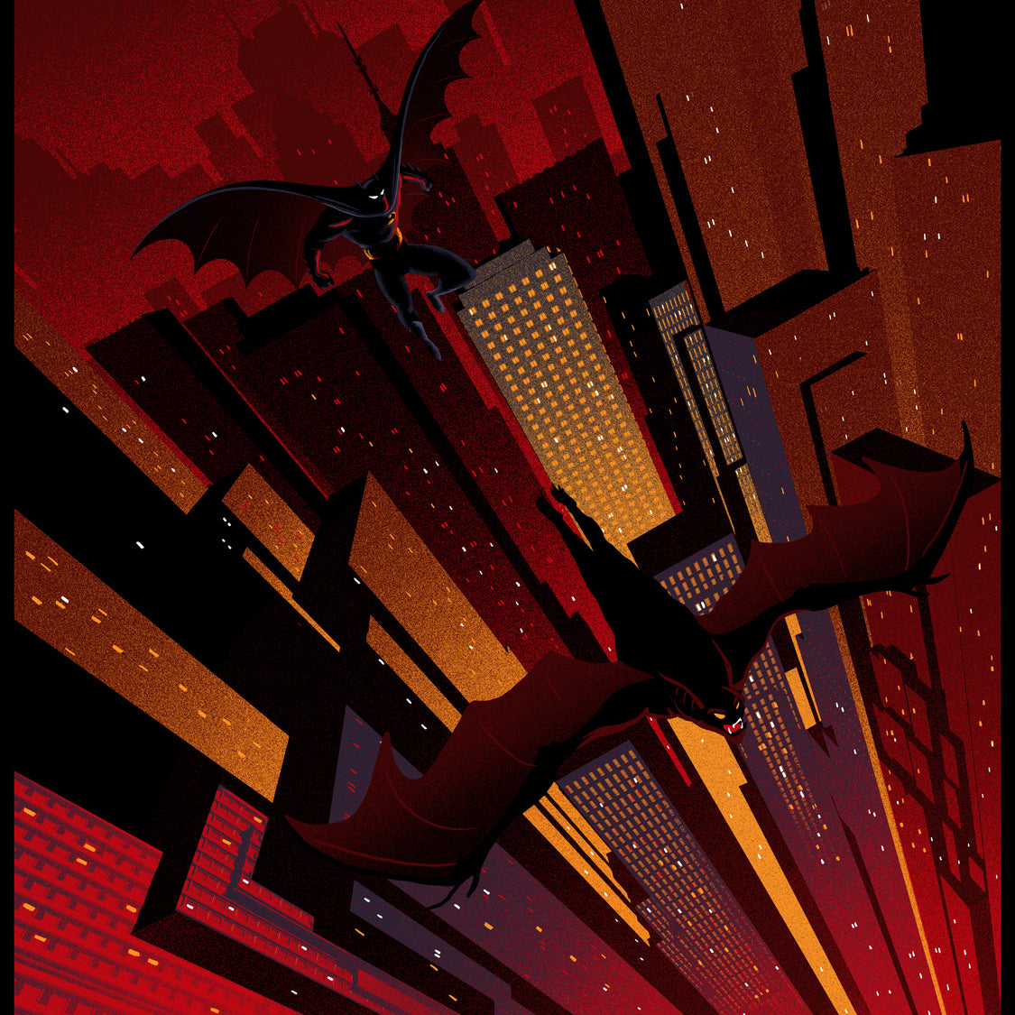 Raid71 "Batman vs. Man-Bat"