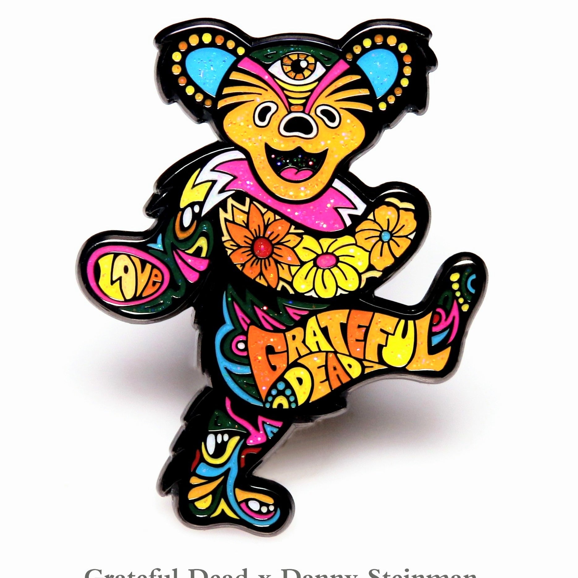 Danny Steinman "Grateful Dead Dancing Bear #1" 2-Pin Blind Packed Combo