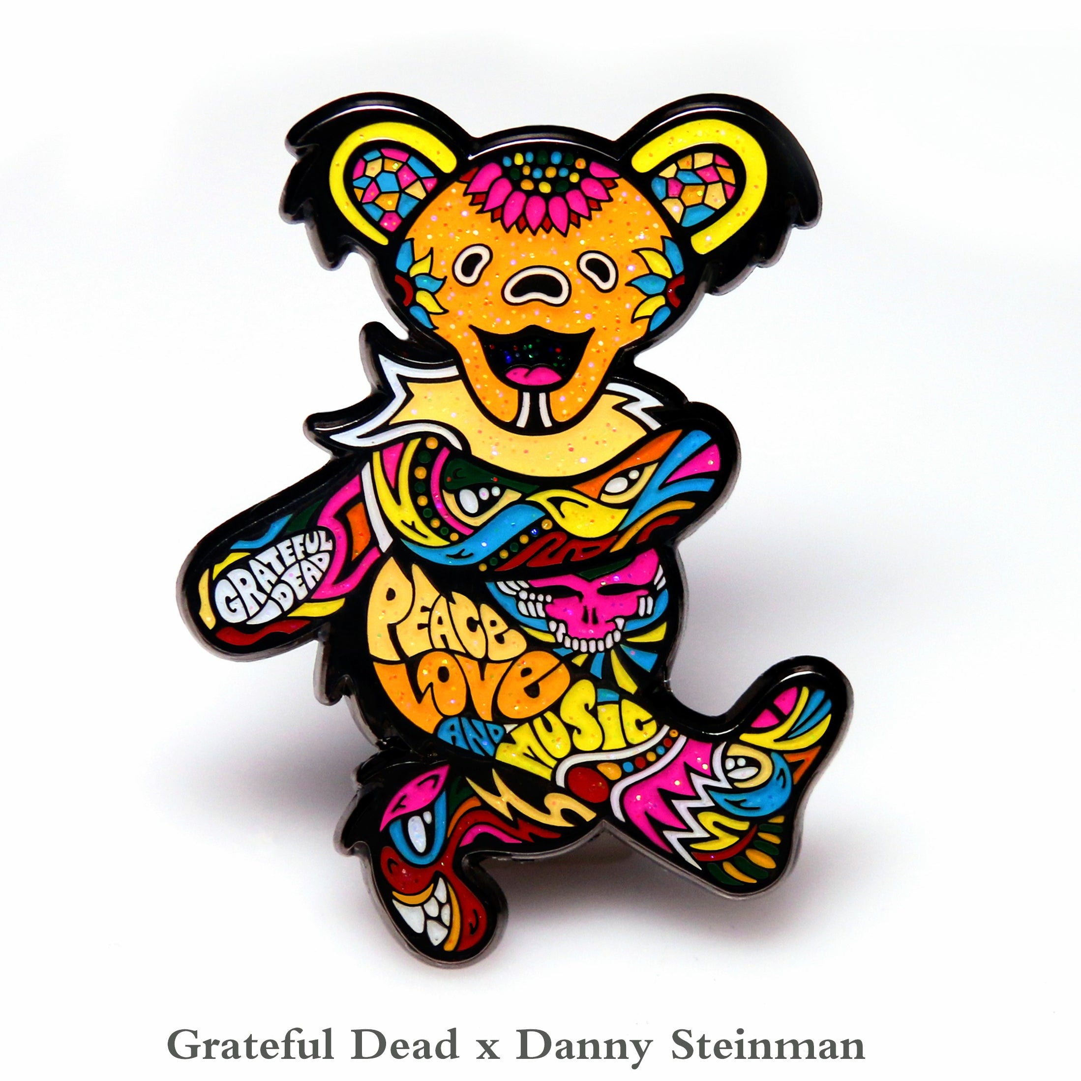 Danny Steinman "Grateful Dead Dancing Bear #3" 2-Pin Blind Packed Combo