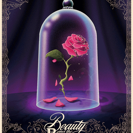 Bruce Yan "Beauty and the Beast" 3D Lenticular