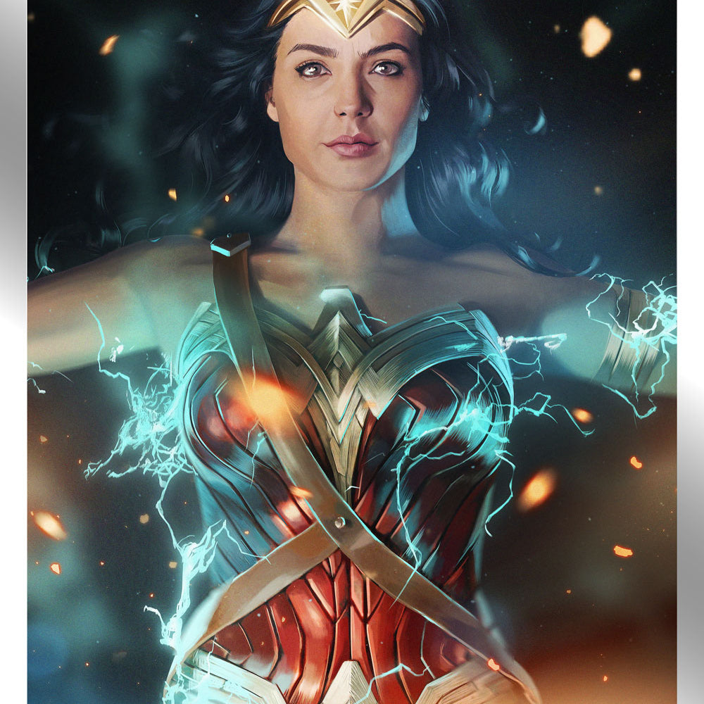 Ann Bembi "Wonder Woman" Metallic Variant