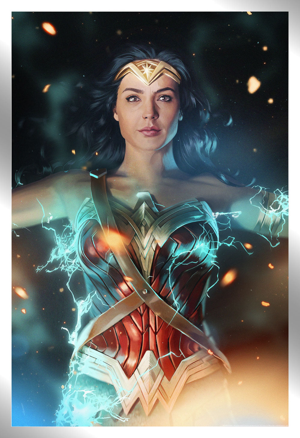 Ann Bembi "Wonder Woman" Metallic Variant