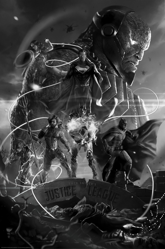 Ann Bembi "Zack Snyder's Justice League" B&W FOIL Variant