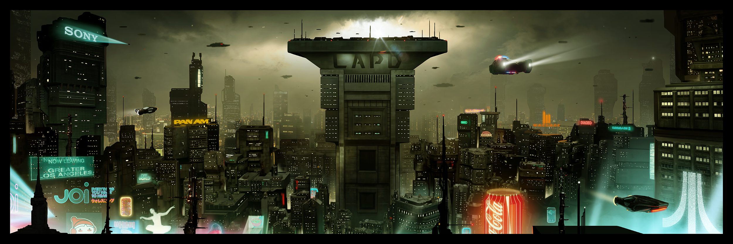 Pablo Olivera "Blade Runner 2049 - LAPD" Variant A