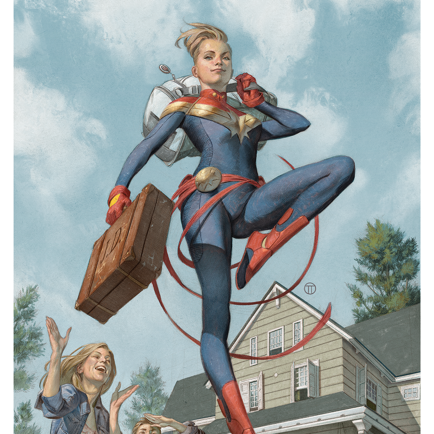 Julian Totino "Captain Marvel #1"
