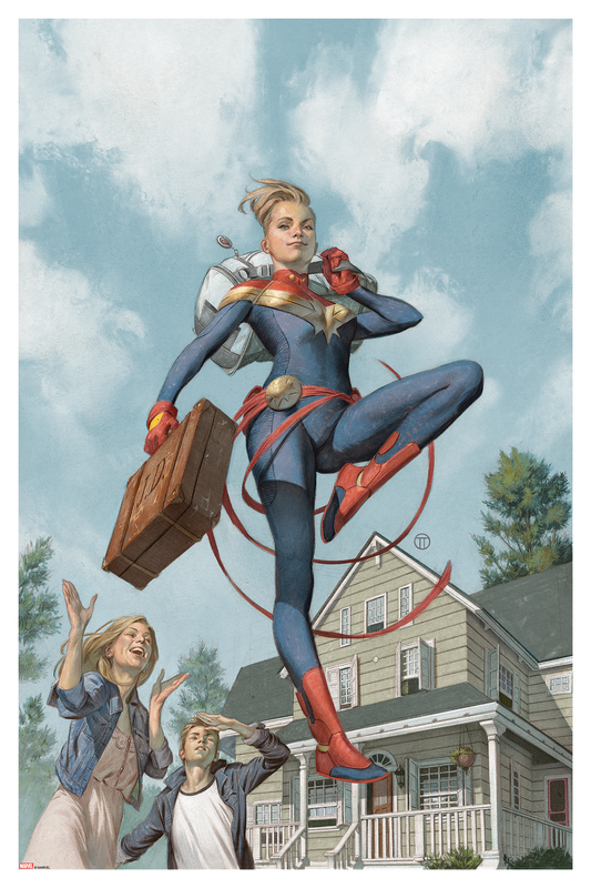 Julian Totino "Captain Marvel #1"