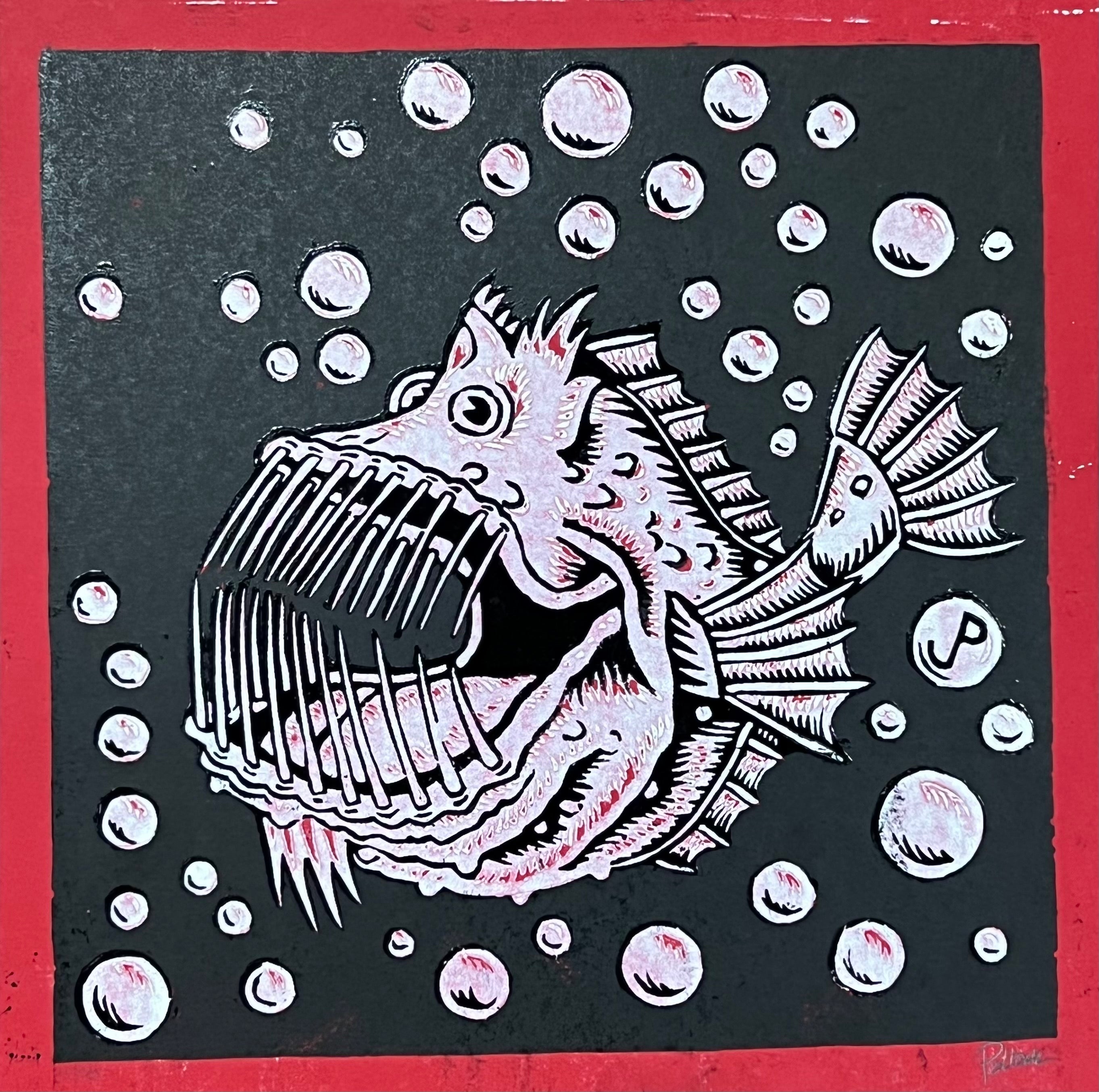Jim Pollock "Fruit Fish" Cherry Edition