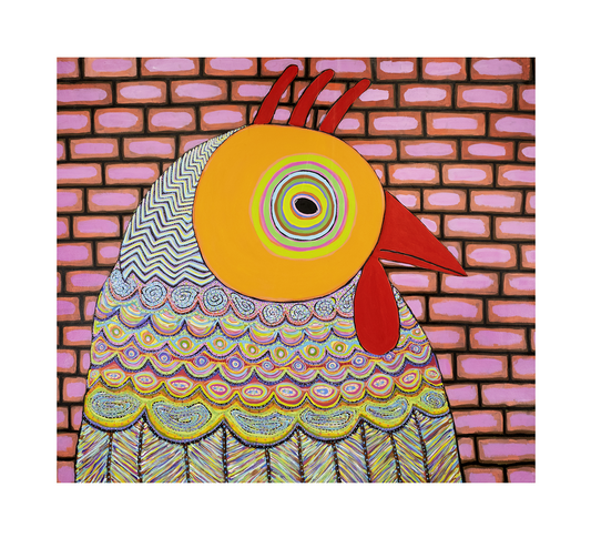 Jean Metcalf "Brick Chicken"