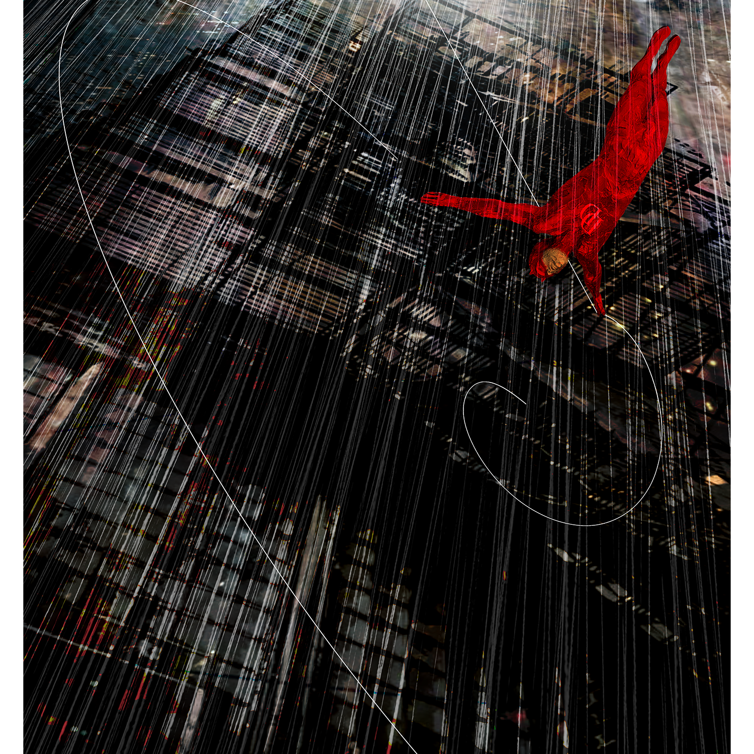 Mark Chilcott "Daredevil Swinging"