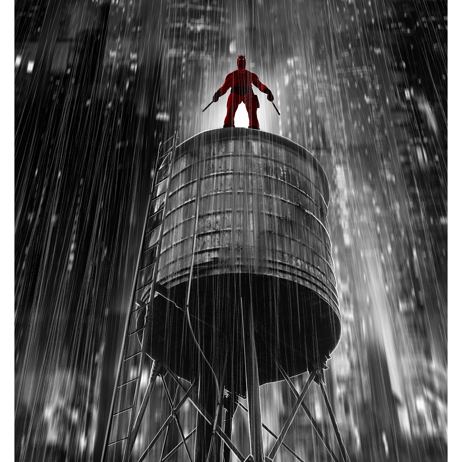 Mark Chilcott "Daredevil Water Tower"