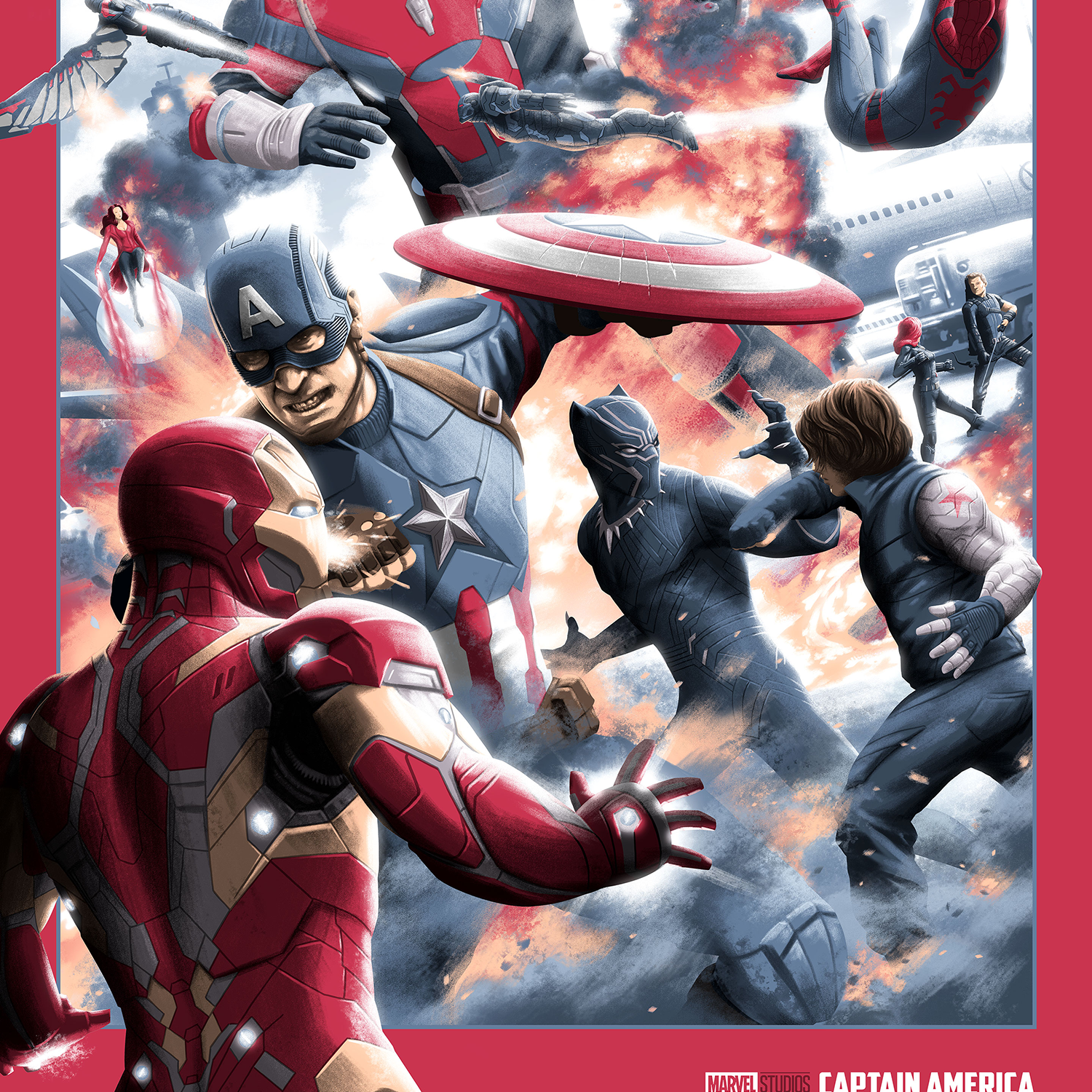 Florey "Captain America: Civil War" Variant