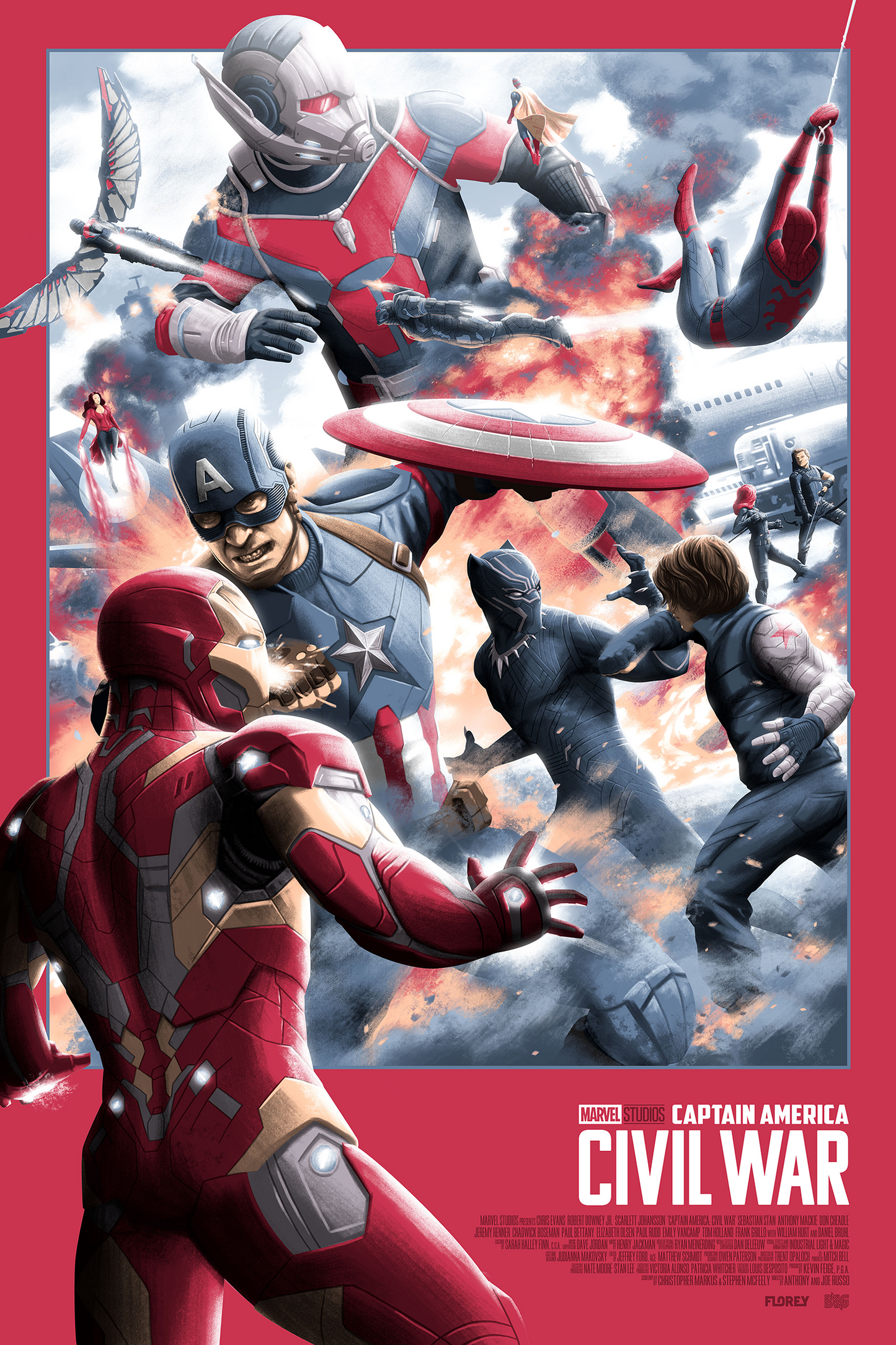 Florey "Captain America: Civil War" Variant