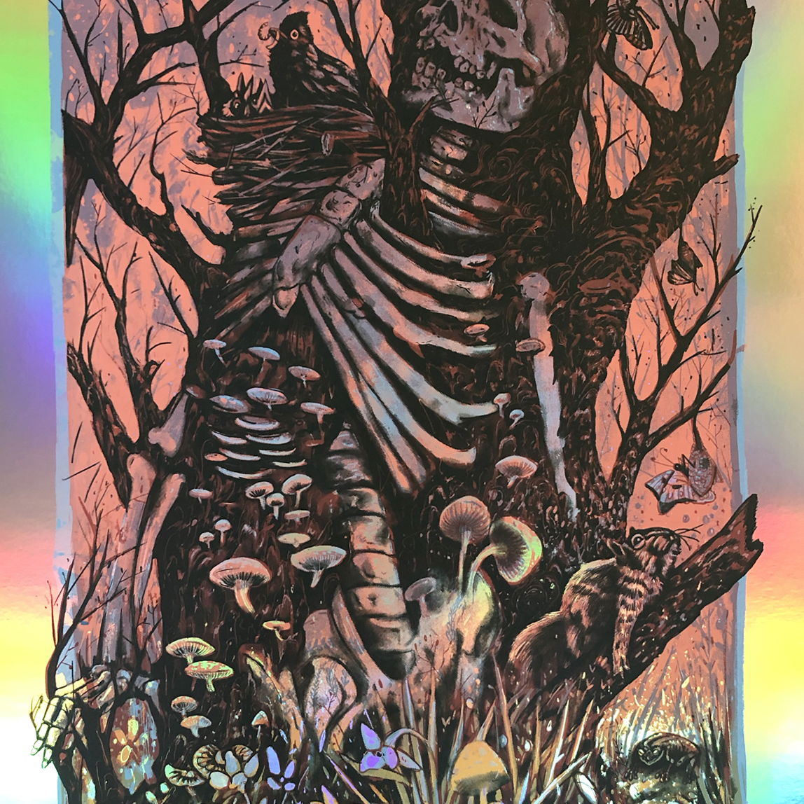 Zeb Love "Cycles" Rainbow Foil Variant