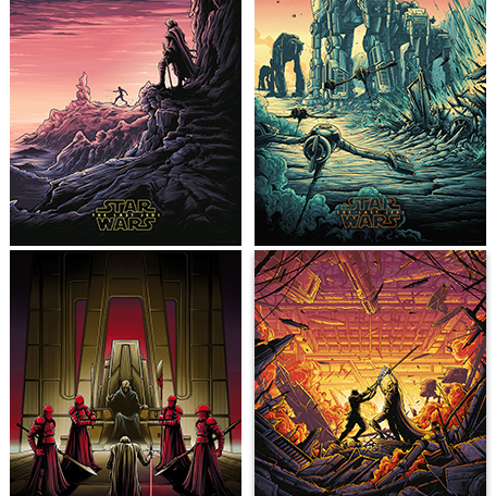 Dan Mumford "Star Wars: The Last Jedi" Variant Edition SET