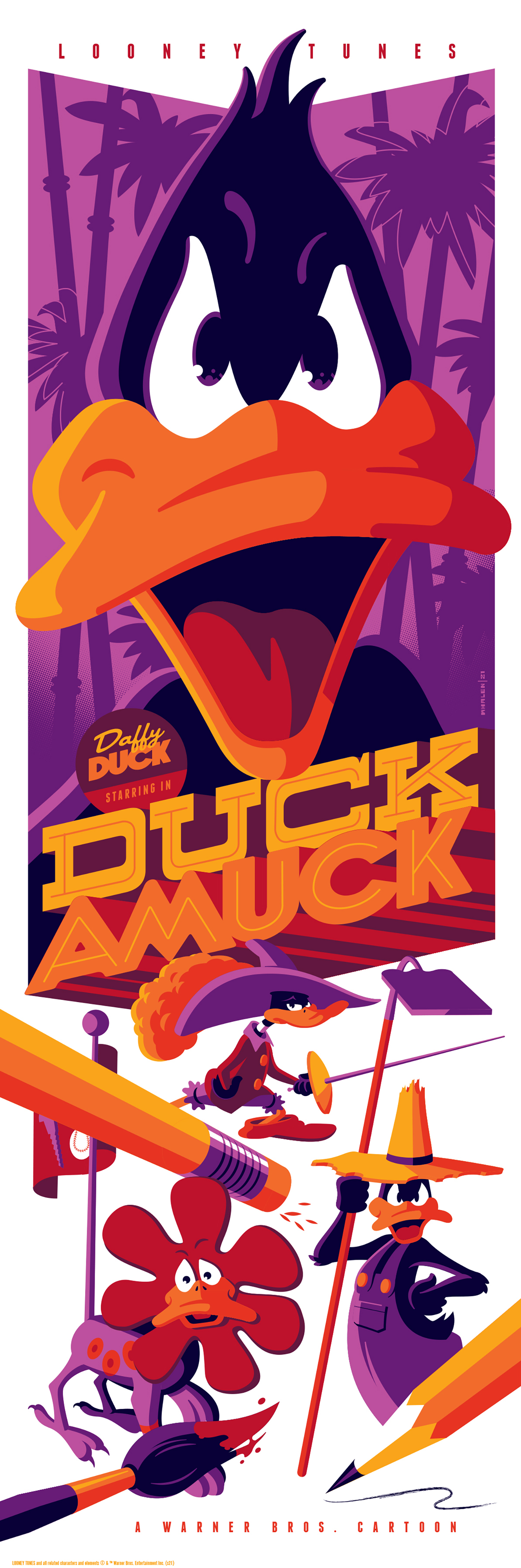 Tom Whalen "Duck Amuck" Variant