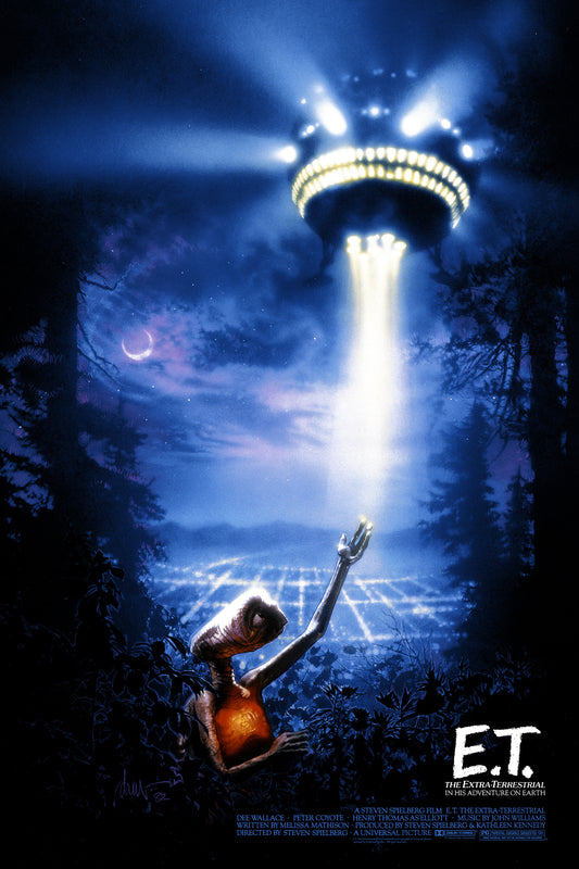 Drew Struzan "E.T. the Extra-Terrestrial" 35th Anniversary Print