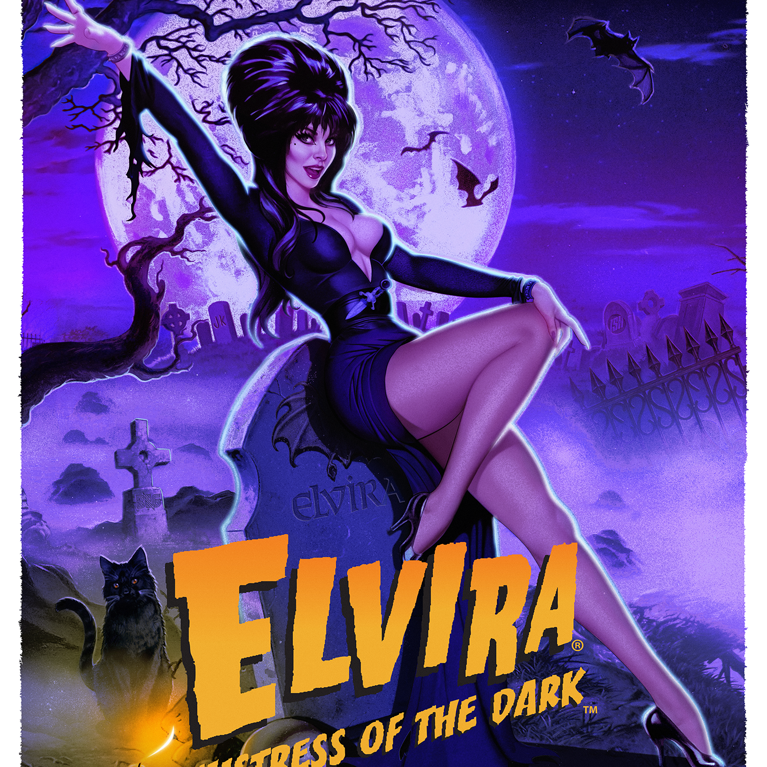 John Keaveney "Elvira: Mistress of the Dark" Graveyard Edition