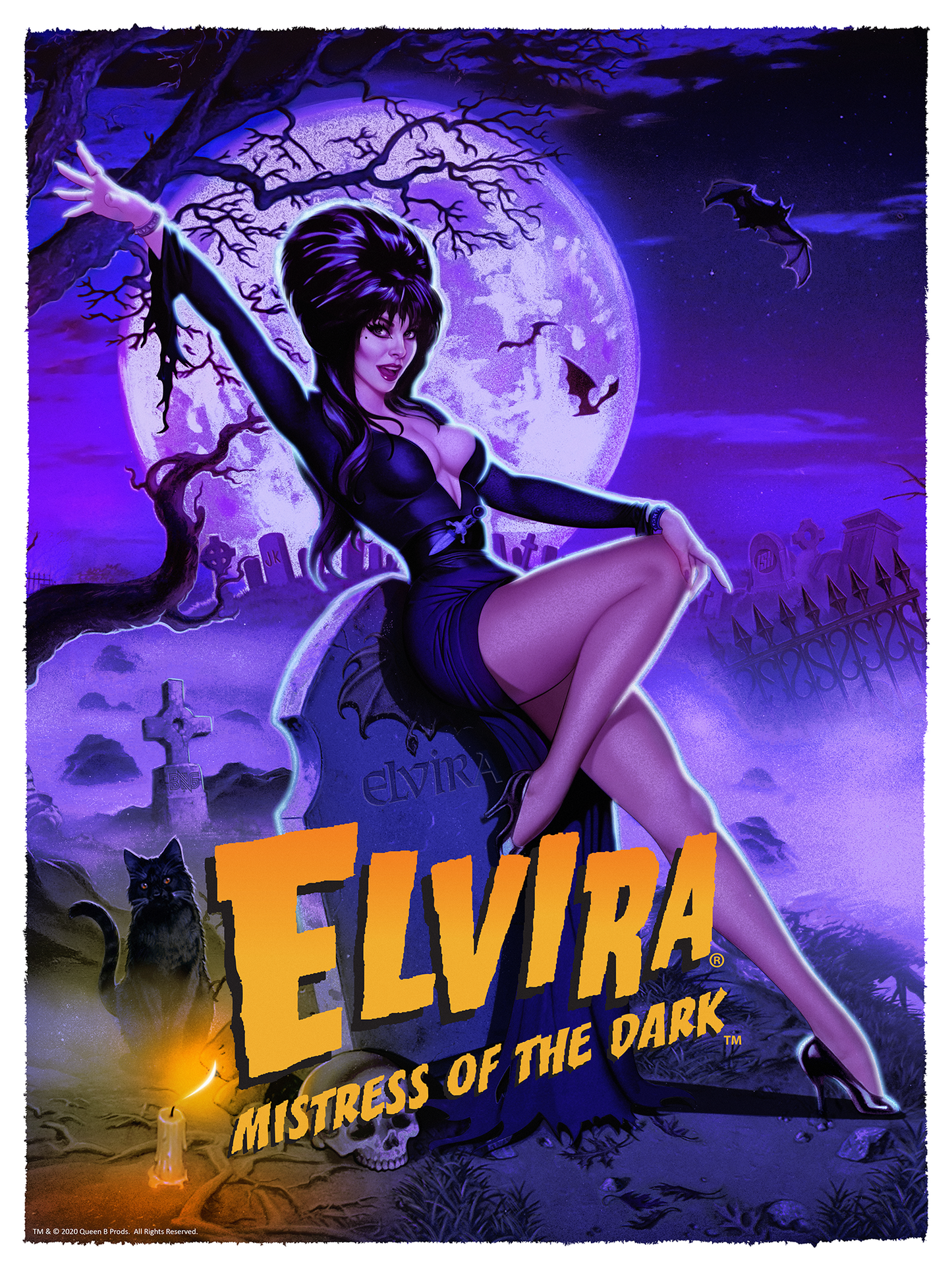 John Keaveney "Elvira: Mistress of the Dark" Graveyard Edition