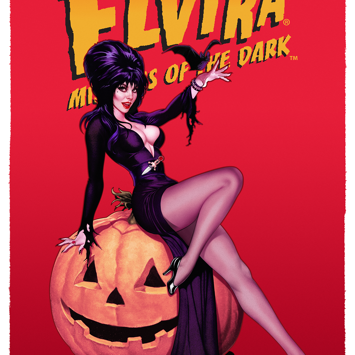John Keaveney "Elvira: Mistress of the Dark" Dark Red Edition