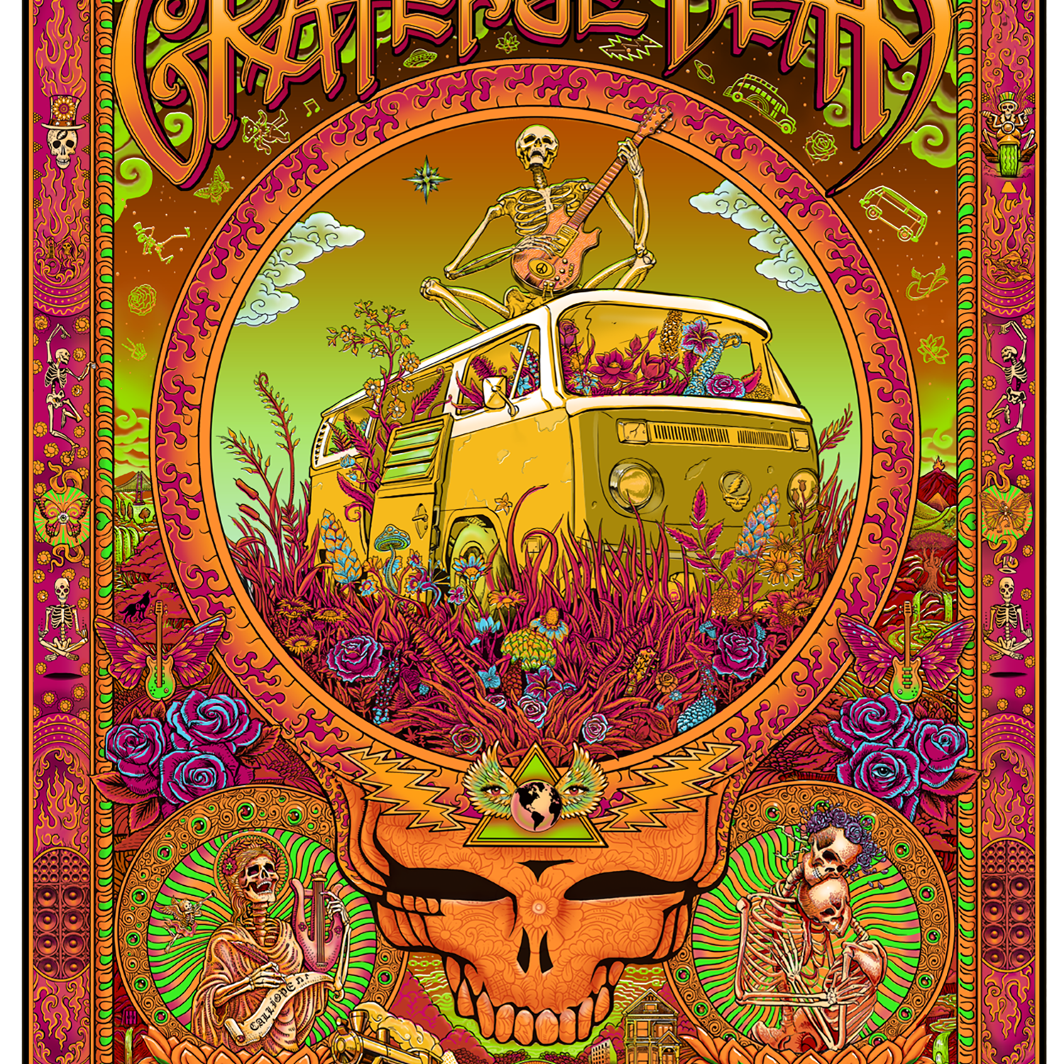 Emek "Grateful Dead" Red Foil Variant