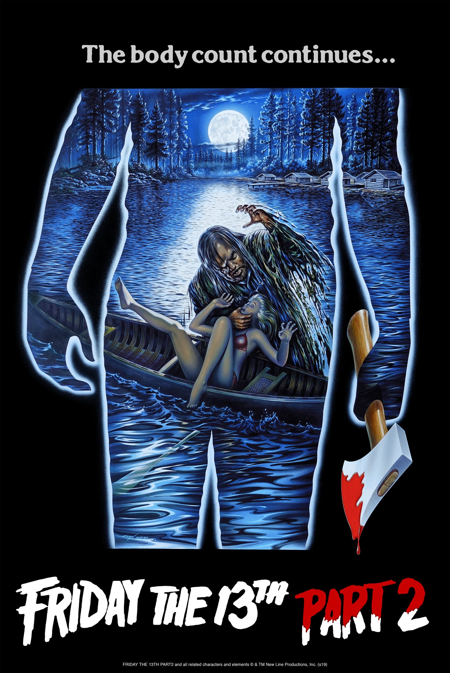 Spiros Angelikas "Friday the 13th Part 2" Glow-in-the-Dark Variant