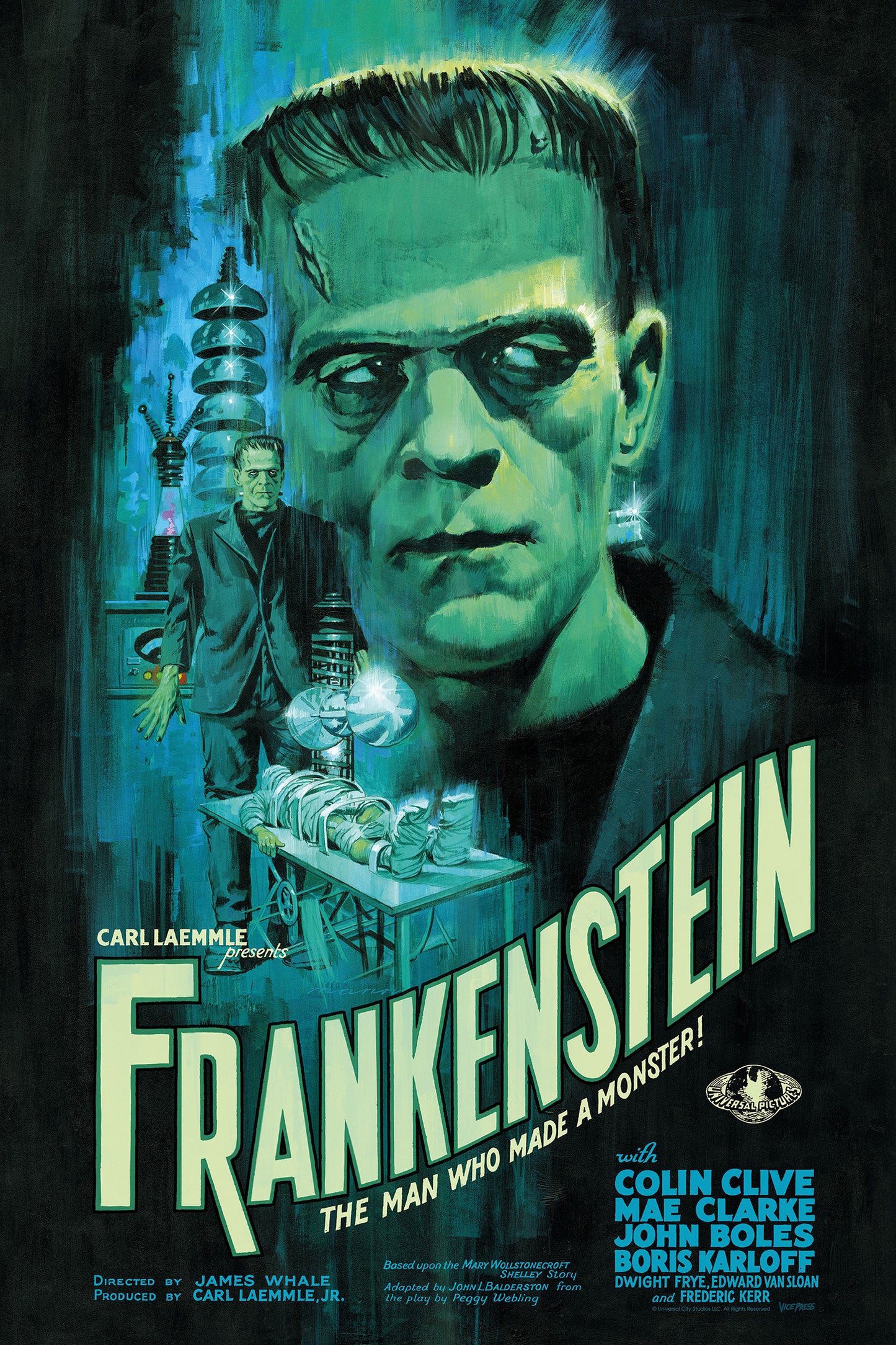 Paul Mann "Frankenstein"