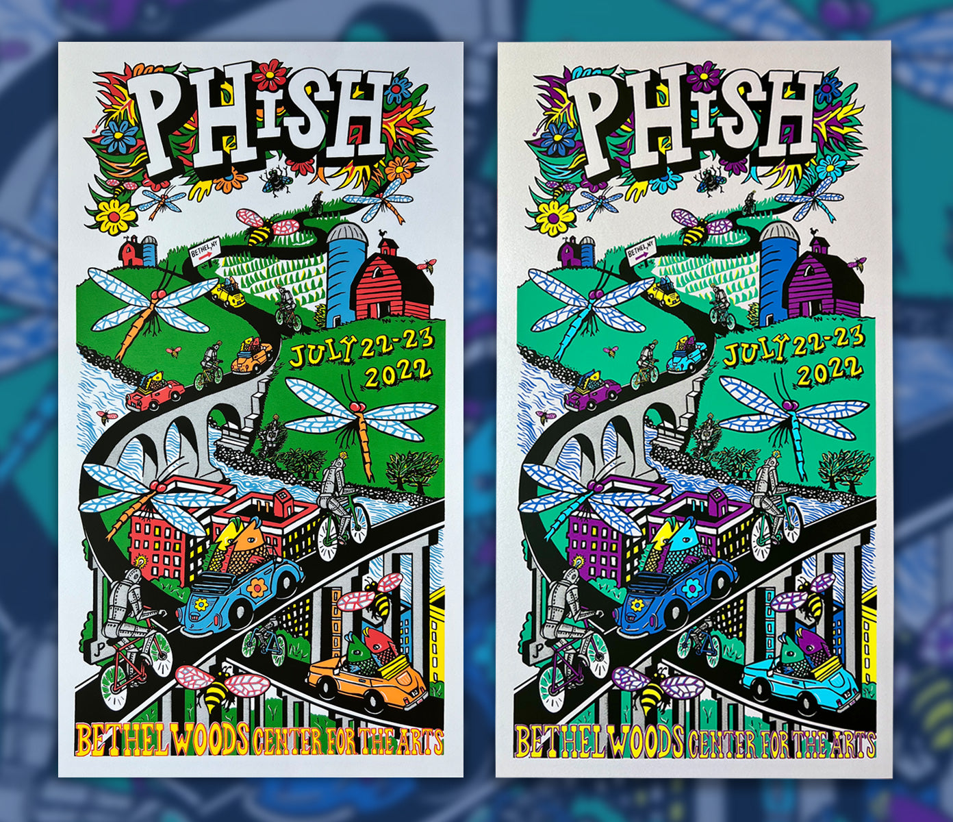 Jim Pollock "Phish Summer Tour 2022 - Bethel Woods" [LOTTERY ENTRY]