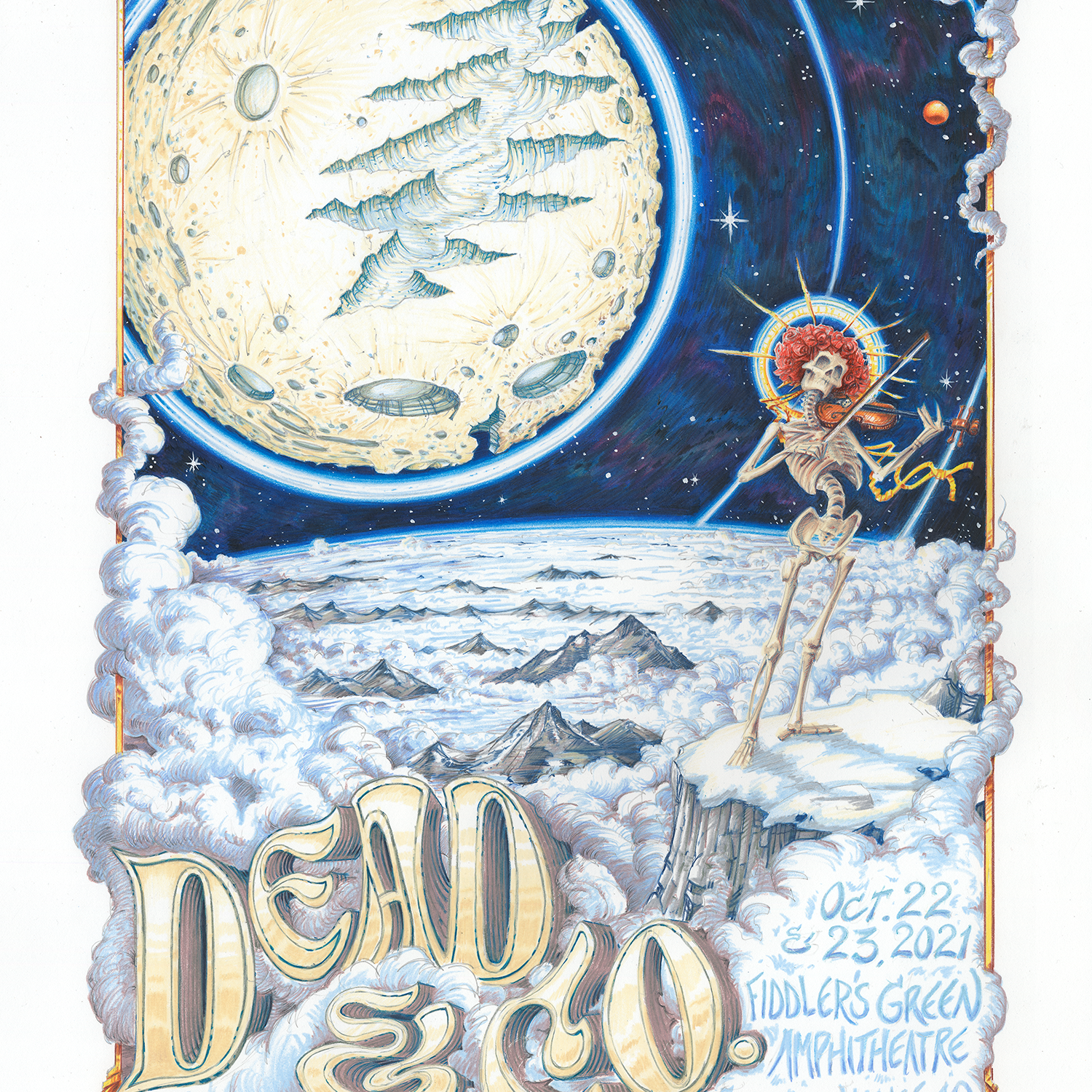 AJ Masthay "Dead & Co Fiddlers Green" OG