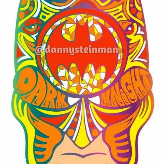 Danny Steinman "The Dark Knight: Fire & Ice" Enamel Pin